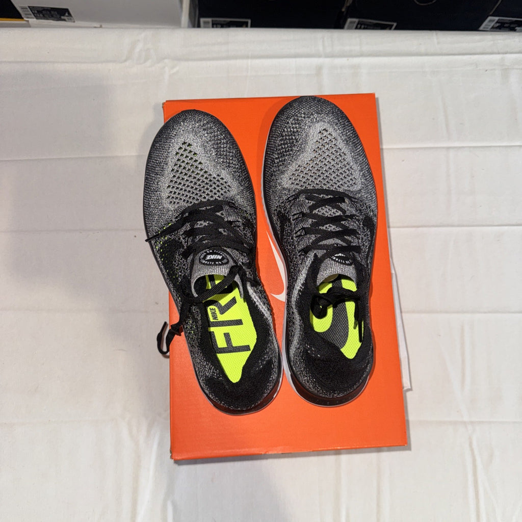 Size 8.5 - Nike Free RN Flyknit 2018 White Black W