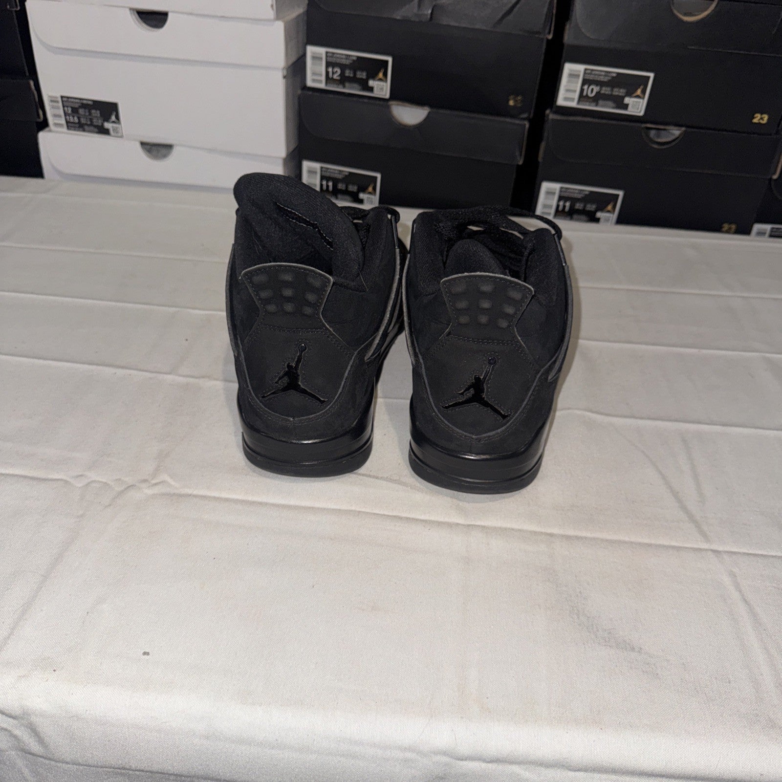 Jordan 4 Black Cat CU1110-010 Sneakers Size 10.5