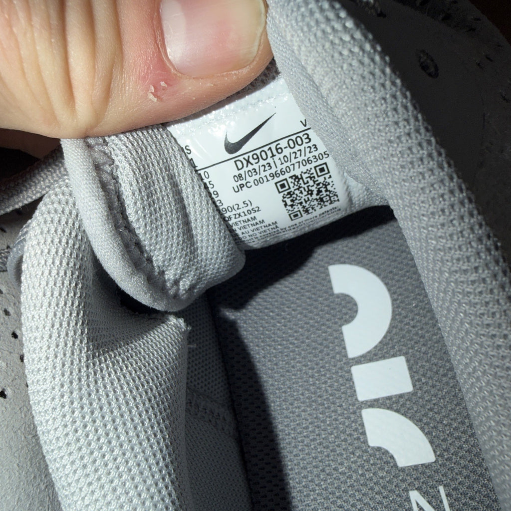 Nike Air Zoom TR 1 Grey White Workout Shoes Men, Size 11, DX9016-003