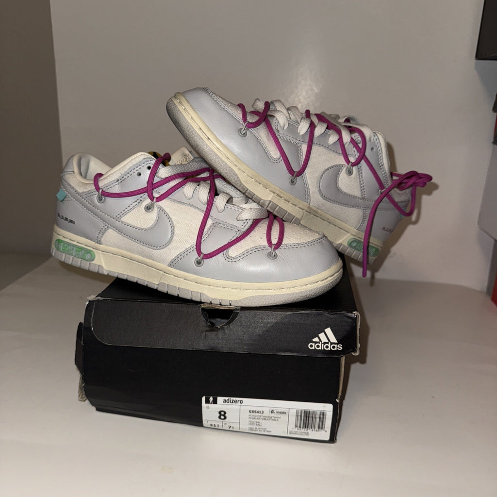 Size 8 - Nike Off-White x Dunk Low Lot 30 of 50