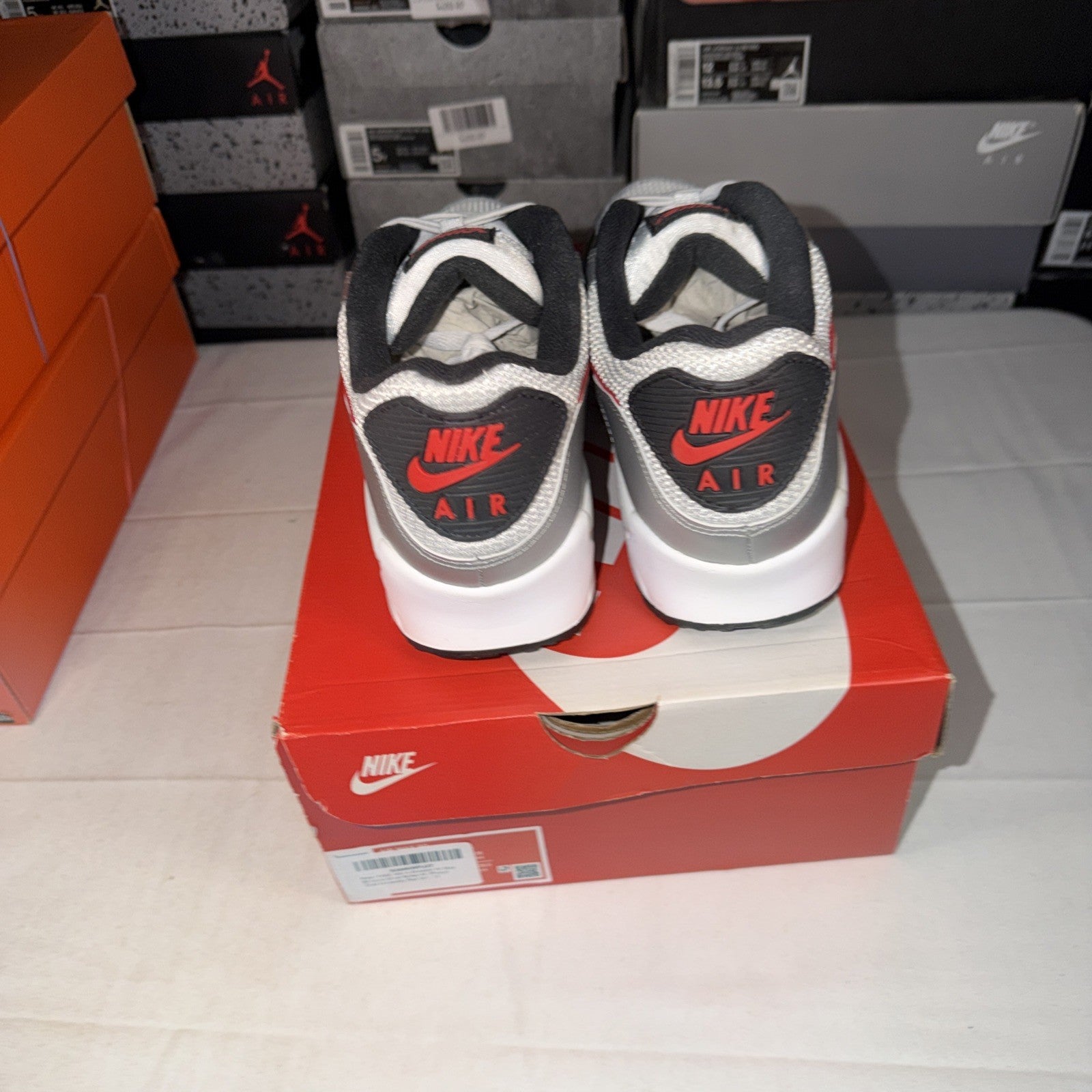 Nike Air Max 90 Photon Dust University Red/Silver Size 10 DX4233-001