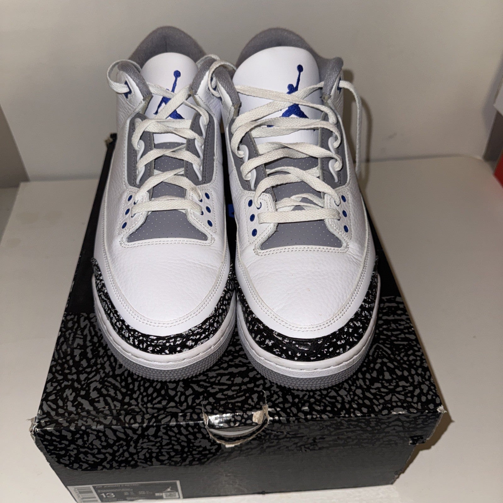 Size 13 - Jordan 3 Retro Mid Racer Blue