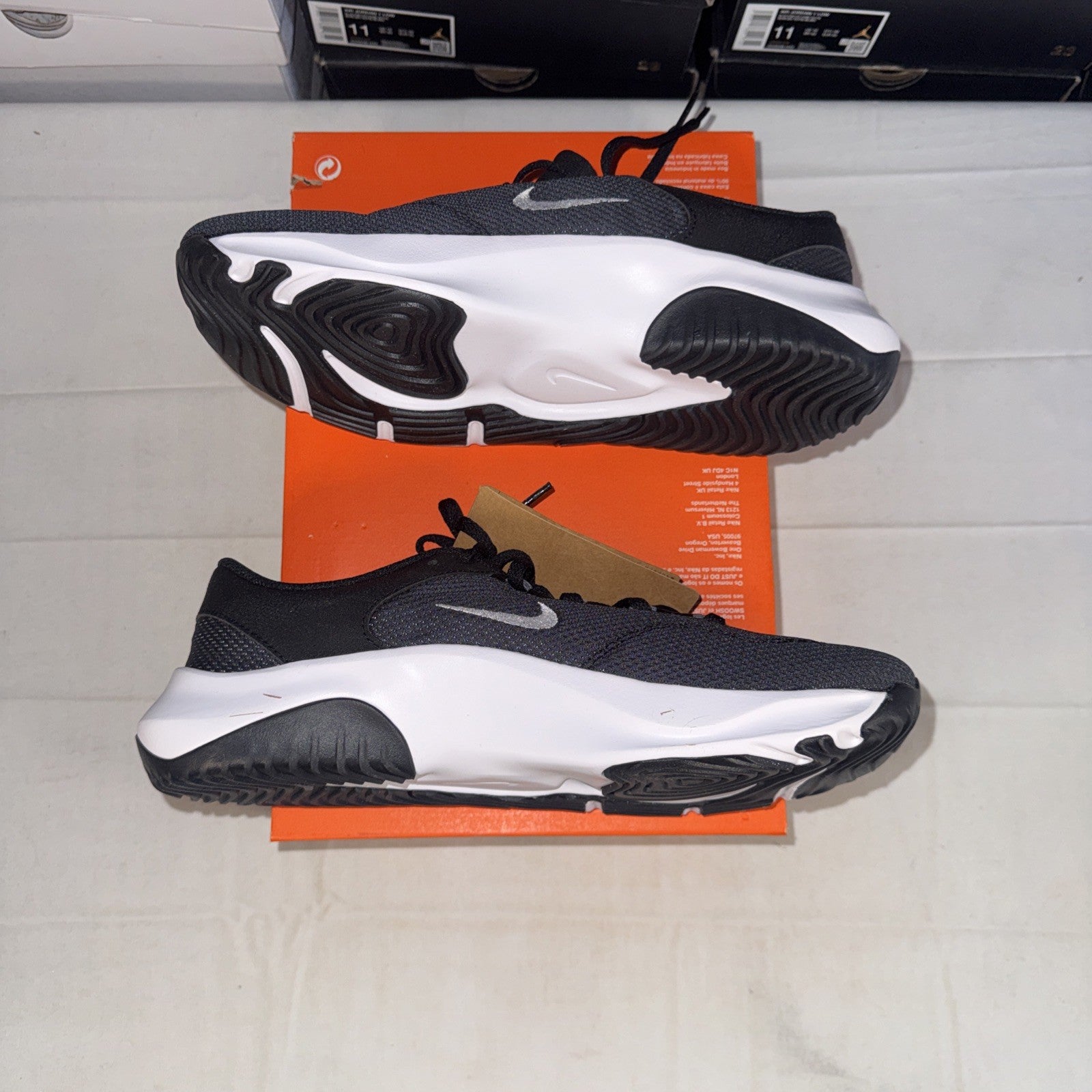 Nike Legend Essential 3 NN Black White Iron Grey Men’s Training Shoes Size 10 DM