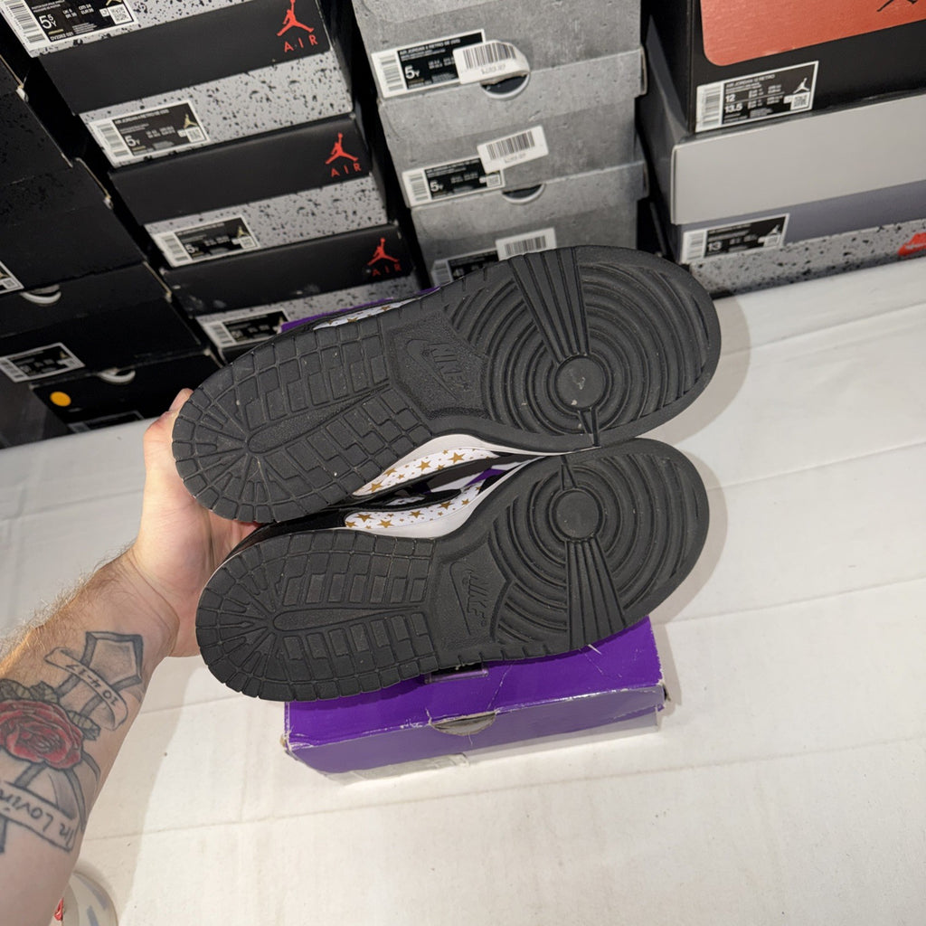 Size 10.5 - Nike SB Dunk Low Supreme Stars Black 2021