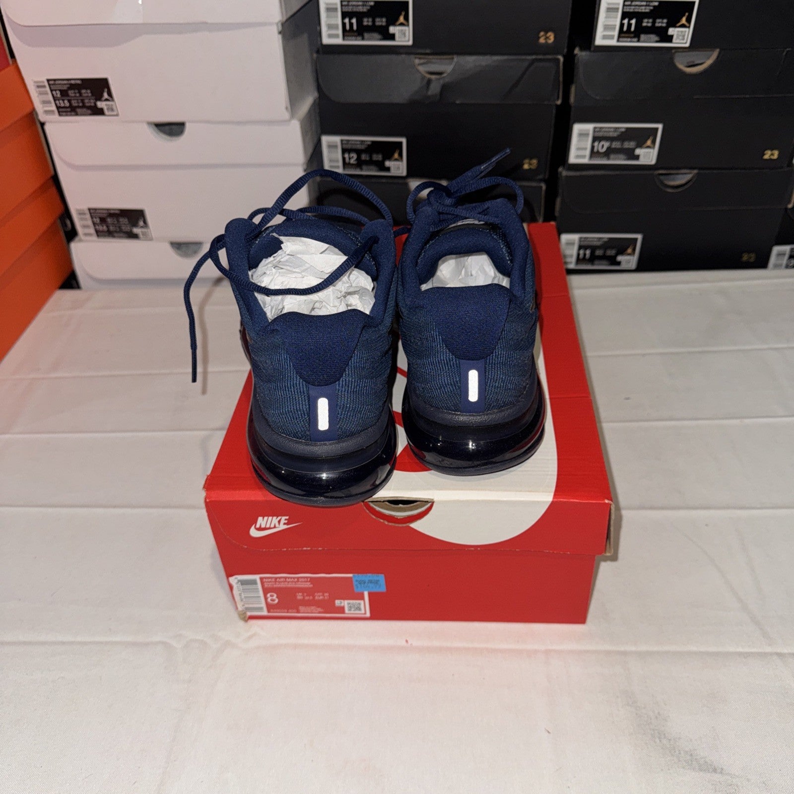 Nike Air Max 2017 Binary Blue 849559-405 Size 8