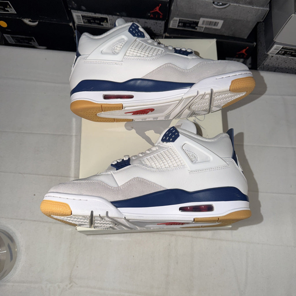 FAST SHIP! OG ALL Men's 9 Air Jordan 4 Retro SP "SB Navy" Nike DR5415-100