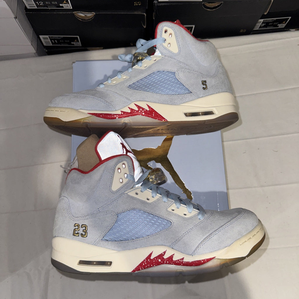 Size 10 - Trophy Room x Air Jordan 5 Retro Ice Blue