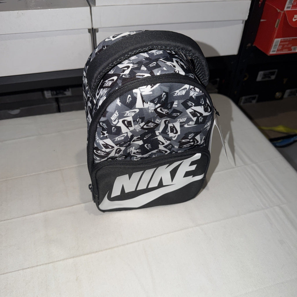 Nike Classic Logo Fuel Pack Insulated Lunch Bag W/ID Window, 9A2901 023 Black