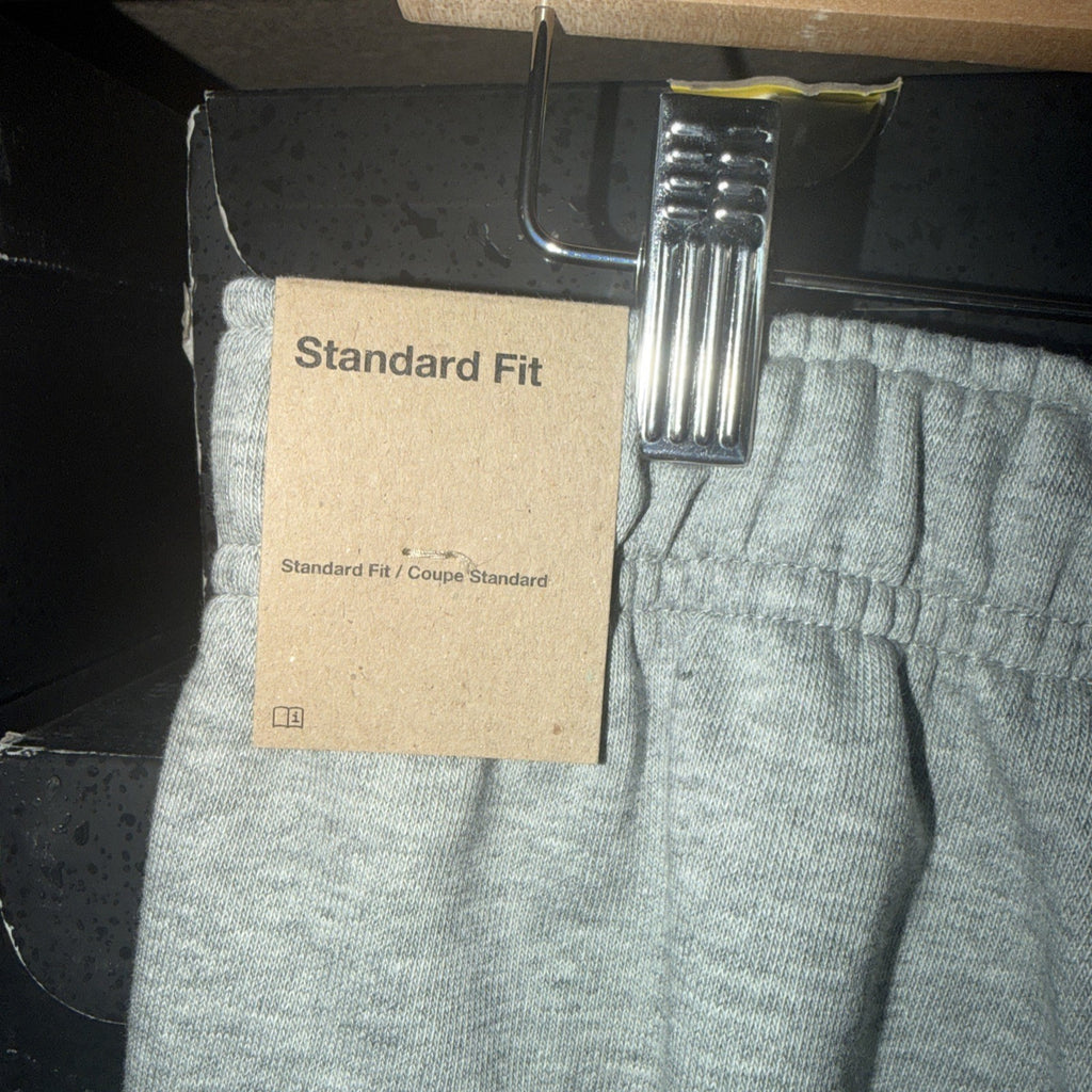 Nike Men Large Gray Heather Jogger Dri Fit Training Tapered Fitness Sweats 0130