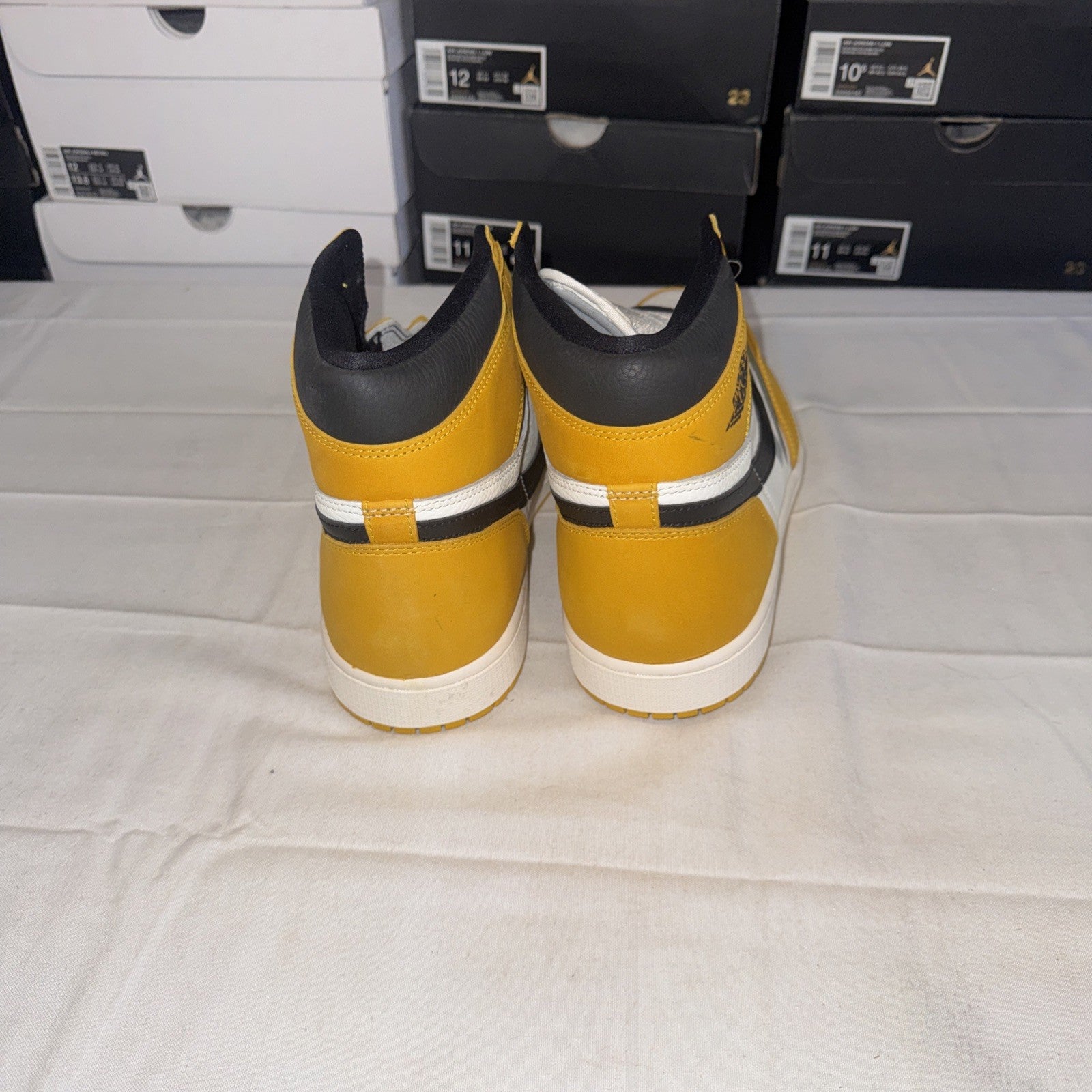 Jordan 1 Retro High Size 12.5 Yellow Ochre, DZ5485-701