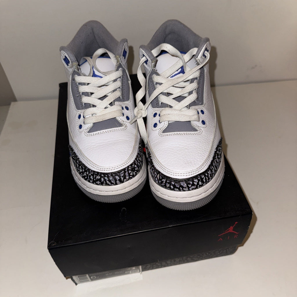 Size 6 - Nike Air Jordan 3 Retro GS Racer Blue 2021 Men's Shoes