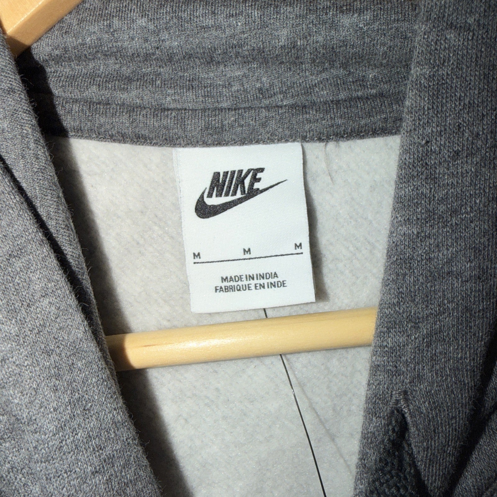 Nike Sportswear Club Fleece Men's Pullover Hoodie - Gray, BV2654-071 Size M 0144