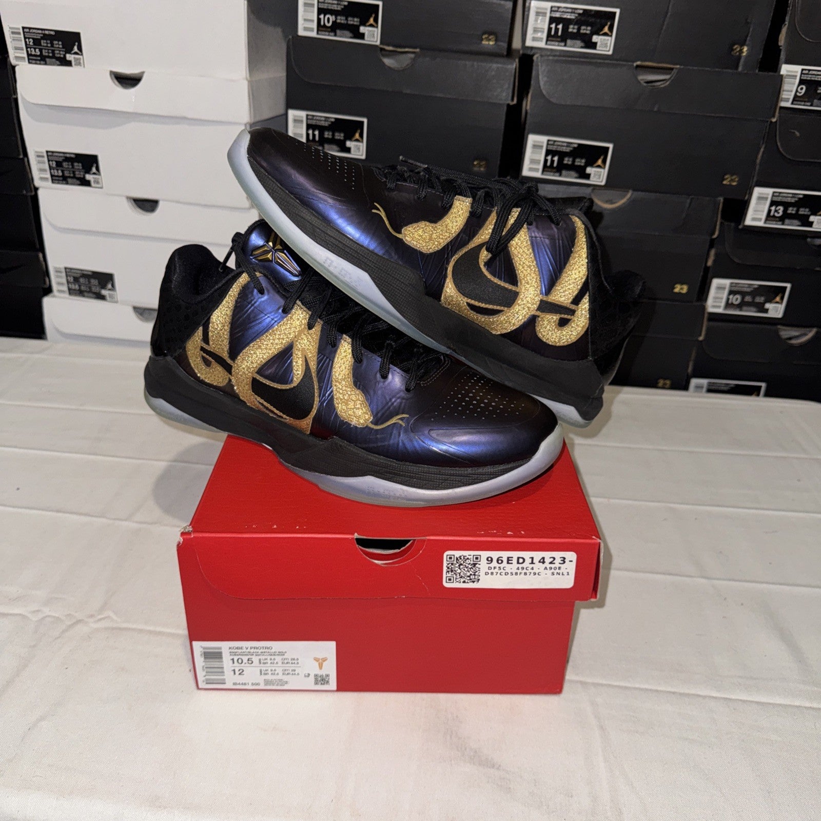 Nike Kobe 5 Protro Year of the Mamba "Eggplant" Men's Size 10.5 Basketball Shoes