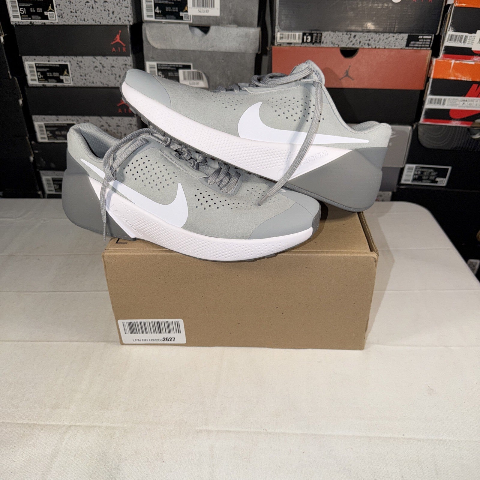 Nike Air Zoom TR 1 Grey White Workout Shoes Men, Size 11, DX9016-003