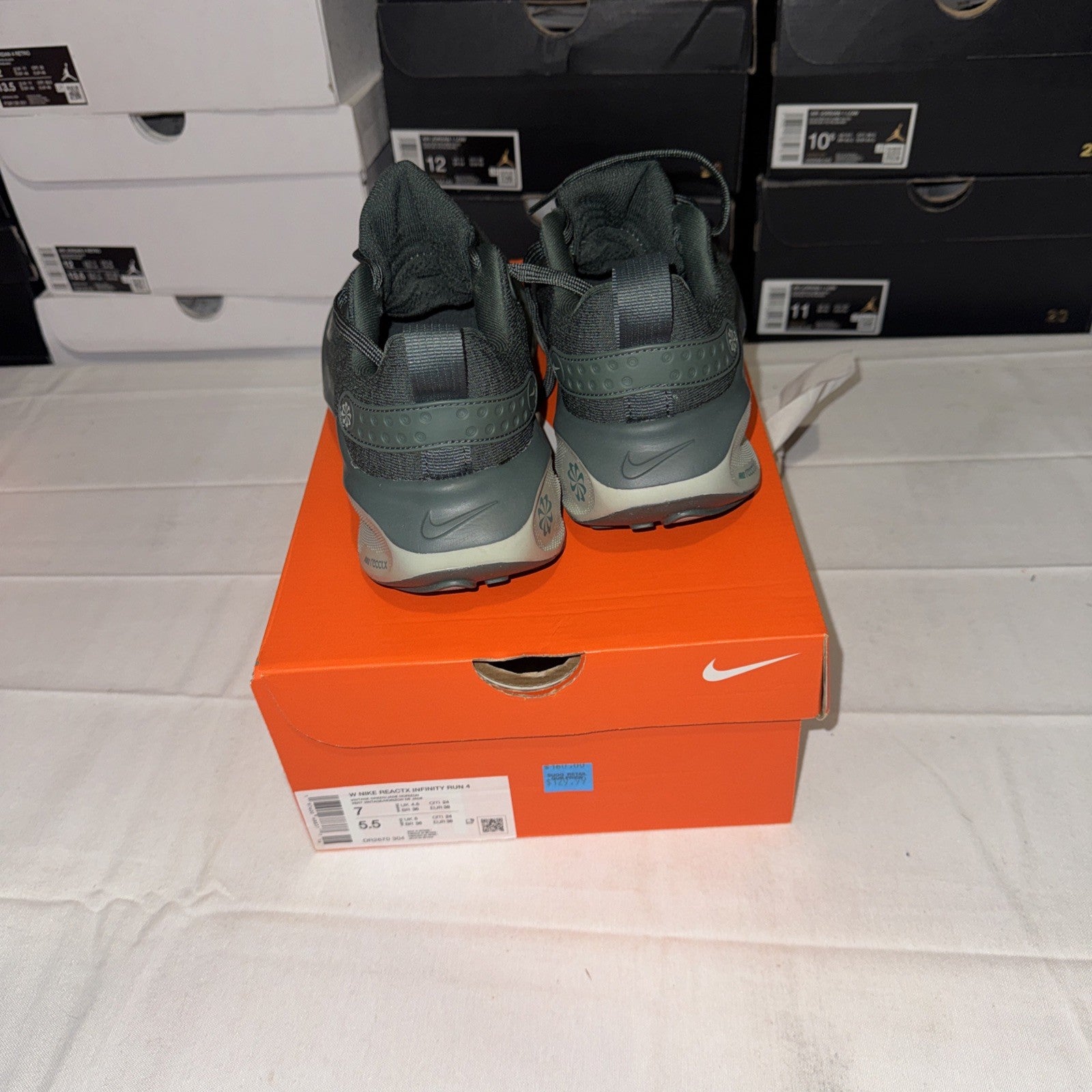 Nike ReactX Infinity Run 4 Women's Green Jade Size 7 DR2670 304