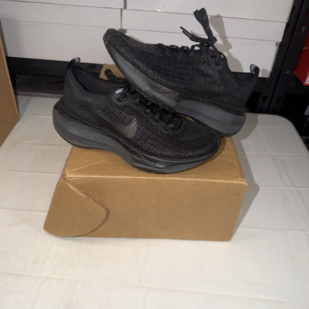 ZoomX Invincible Run FK 3 Women's Size 6.5 Black/Black-Anthracite DR2660-007