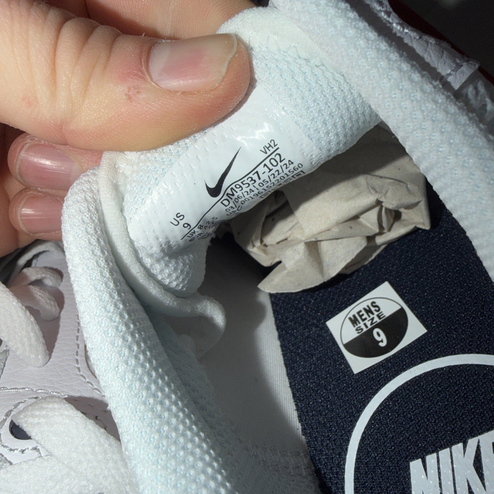 Nike Air Max SYSTM Men's Sneakers White/Grey/Obsidian, Size 9 , DM9537-102