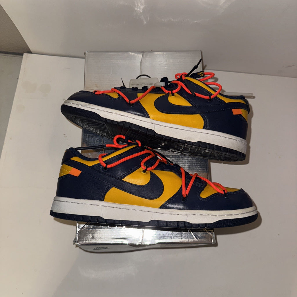 Size 8 - Nike Dunk Low x OFF-WHITE University Gold 2019