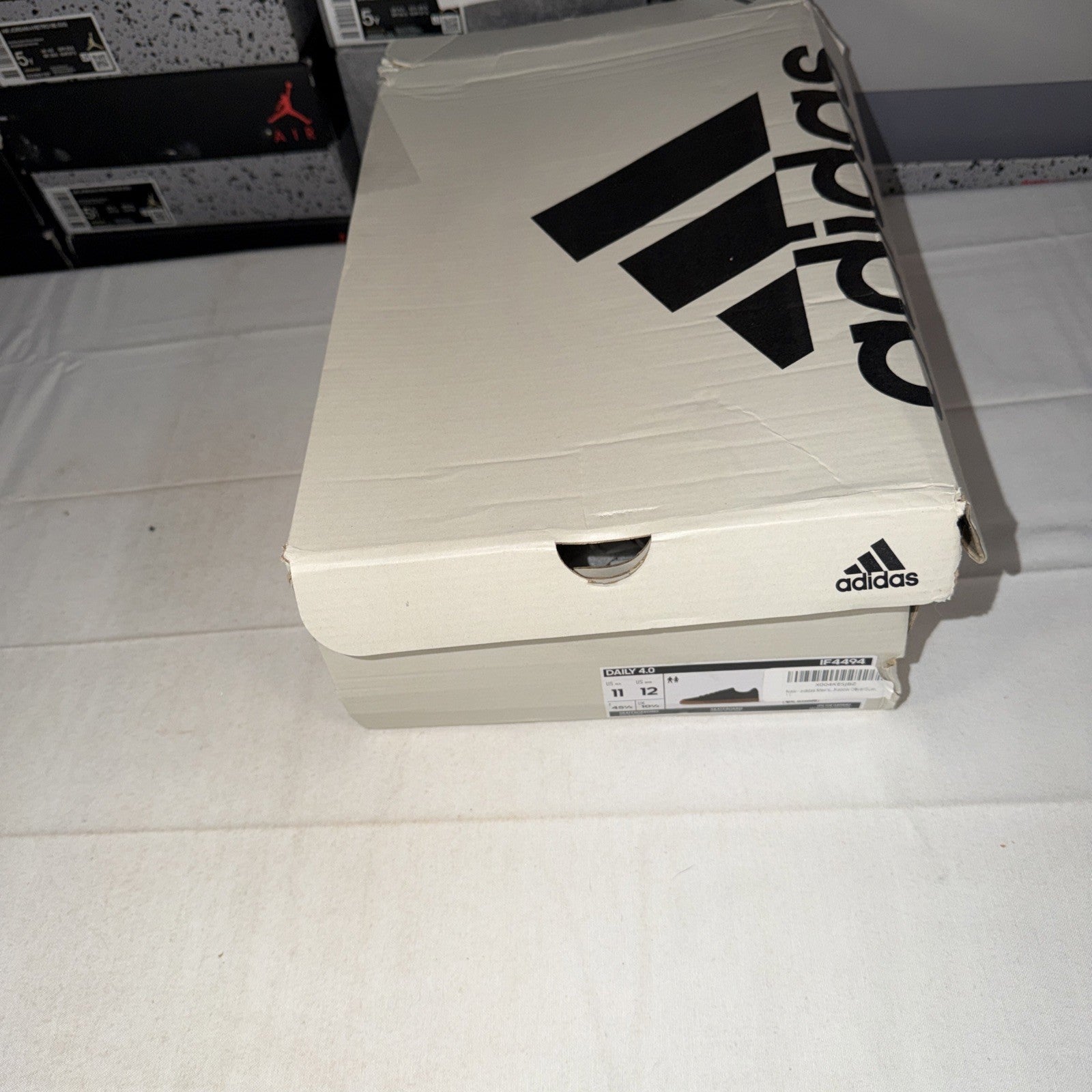 adidas Daily 4.0 Skateboarding Shoes Olive Green, Gum, Size 11  US IF4494