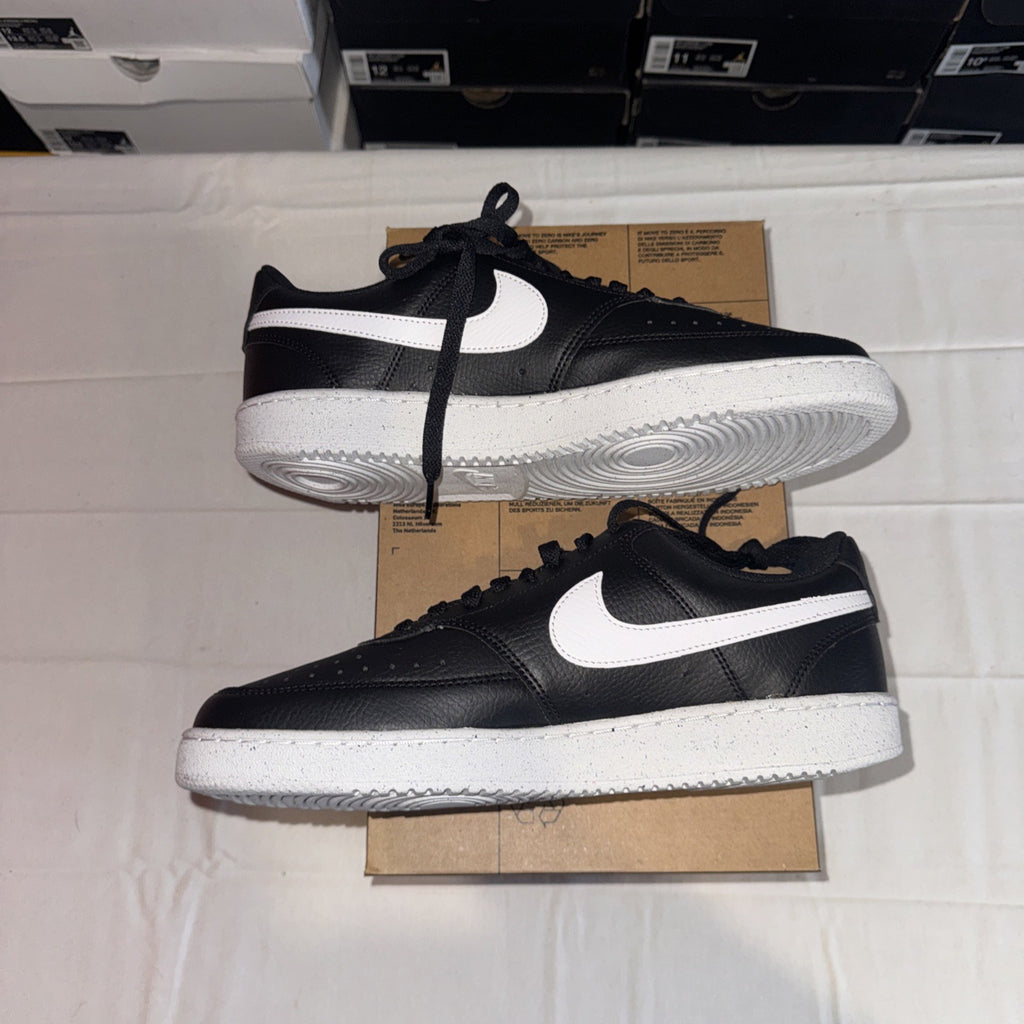 Nike Court Vision Low NN DH2987 001 Size 9.5 Black White Black