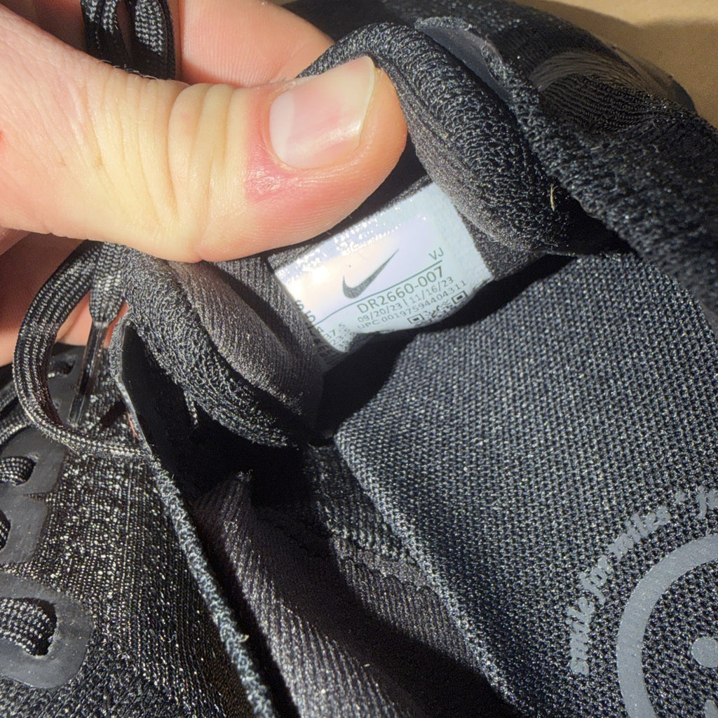 ZoomX Invincible Run FK 3 Women's Size 6.5 Black/Black-Anthracite DR2660-007