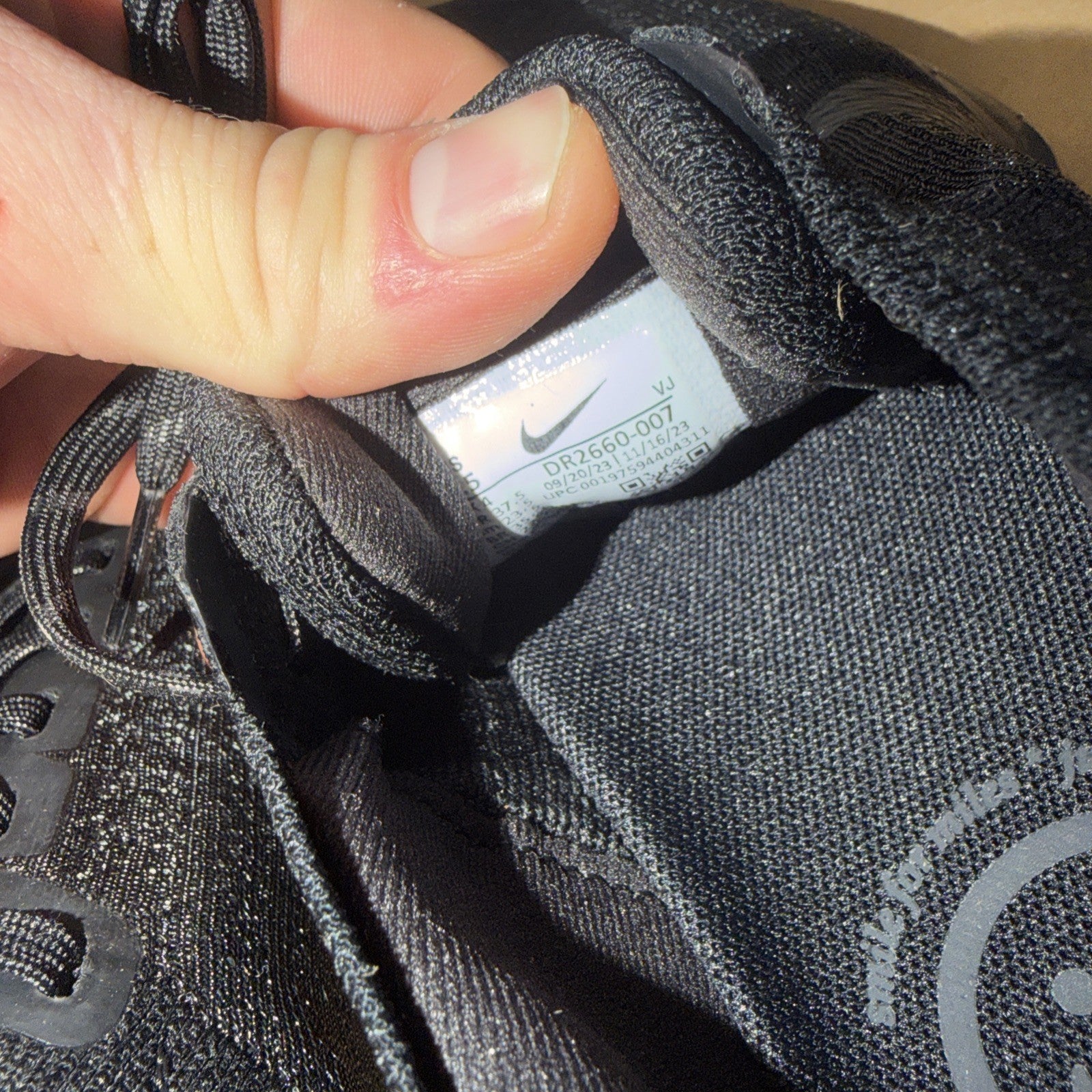 ZoomX Invincible Run FK 3 Women's Size 6.5 Black/Black-Anthracite DR2660-007