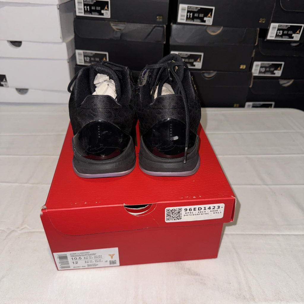 Nike Kobe 5 Protro Year of the Mamba "Eggplant" Men's Size 10.5 Basketball Shoes