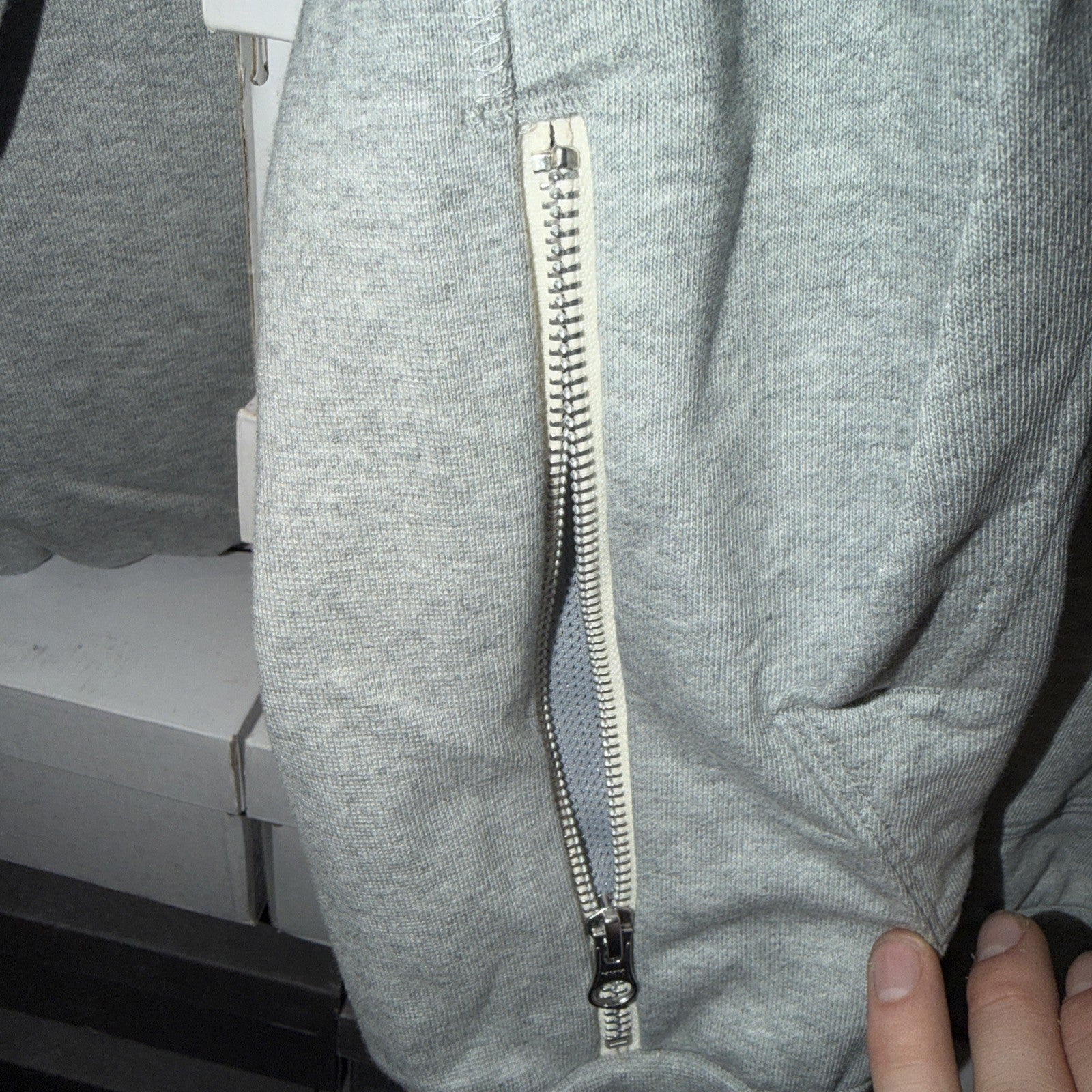 Nike Men's Dri-Fit Grey Heather Pullover Hoodie M DQ5818-063 0078