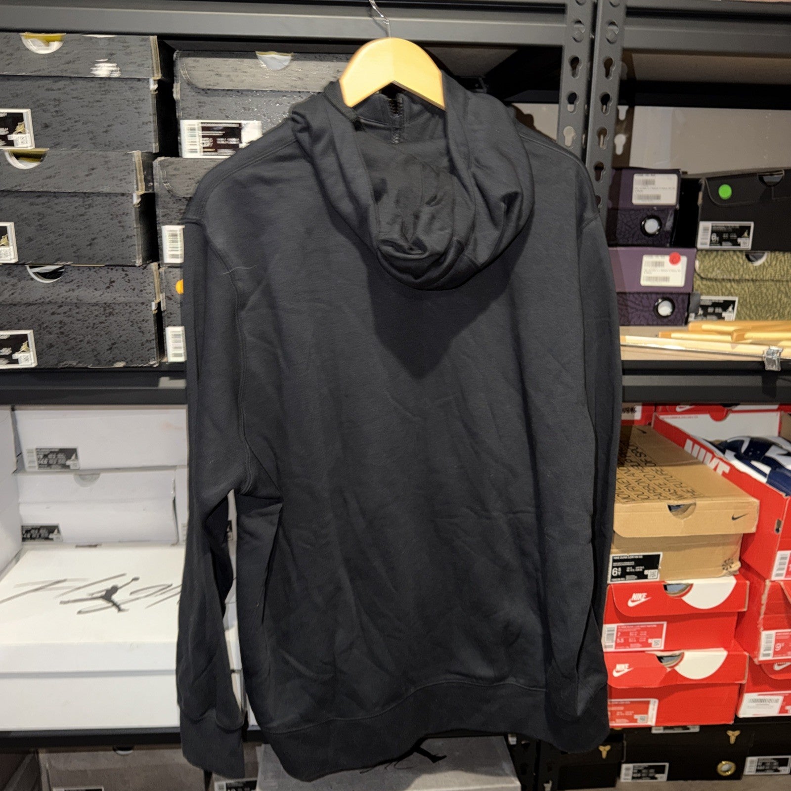 Nike Sportswear Club Fleece Full Zip Hoodie Sweatshirt Men’s XL Black 0146