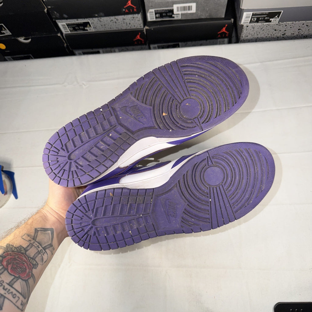 Nike Dunk Low Purple/White Size 13 DD1391-104