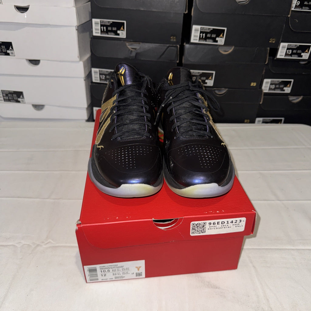 Nike Kobe 5 Protro Year of the Mamba "Eggplant" Men's Size 10.5 Basketball Shoes