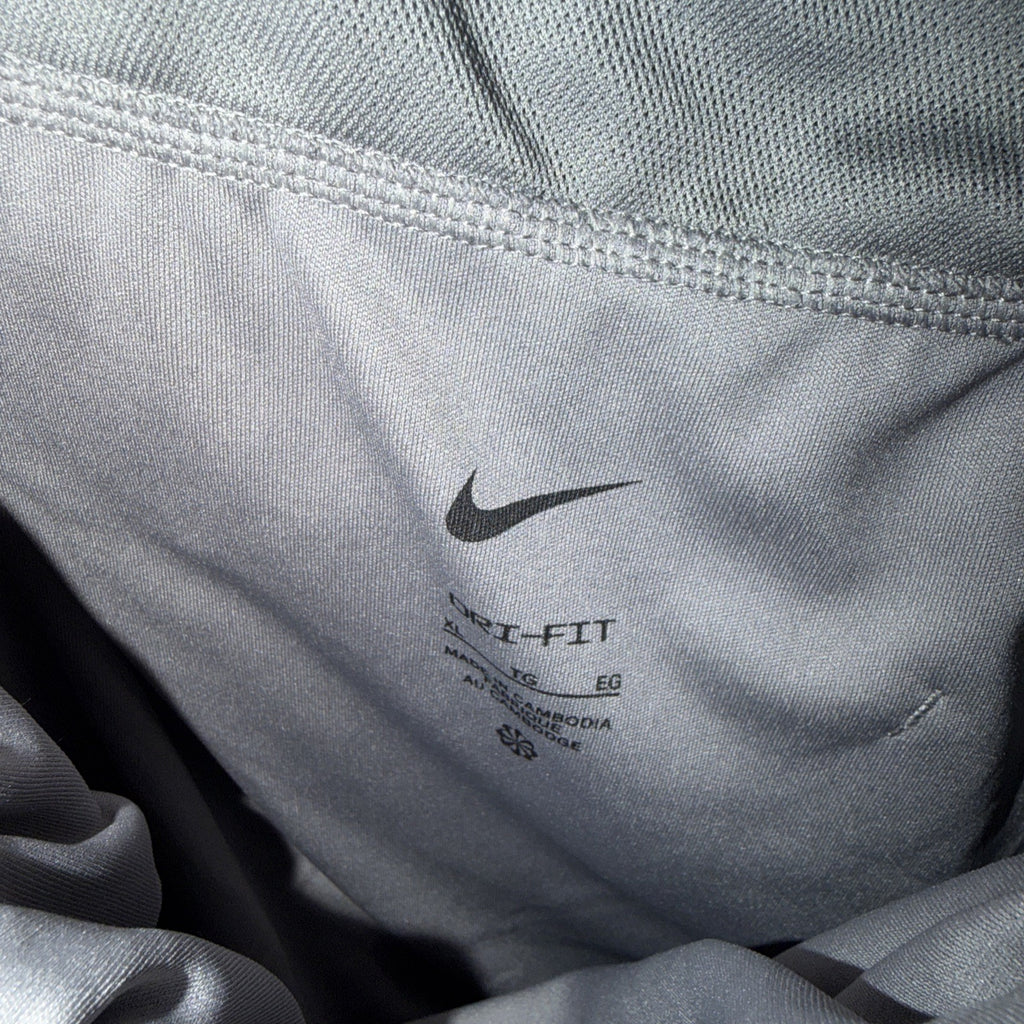 NWT Nike Tempo Women's Brief Lined Running Shorts 831281-056 Gray Size XL 0180