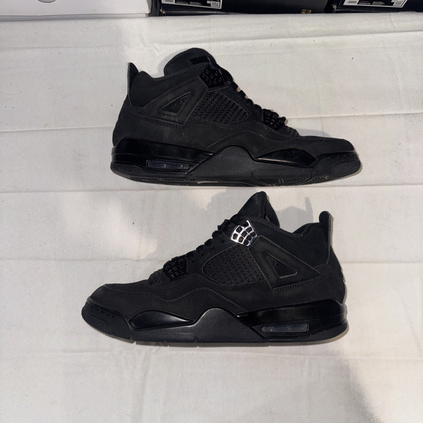 Jordan 4 Black Cat CU1110-010 Sneakers Size 10.5
