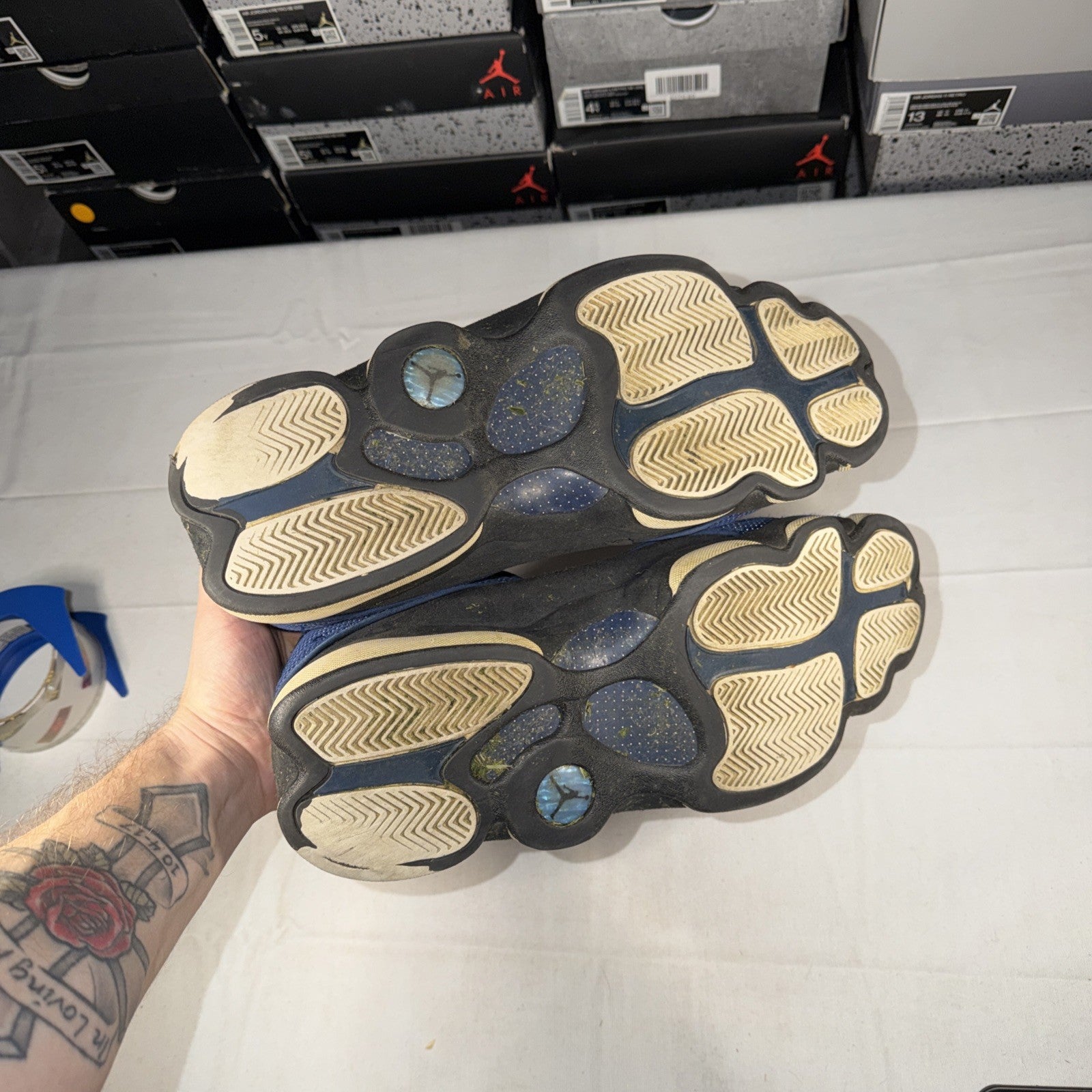 Nike Air Jordan XIII 2017 Retro Low Navy Brave Blue Black White 310810-407