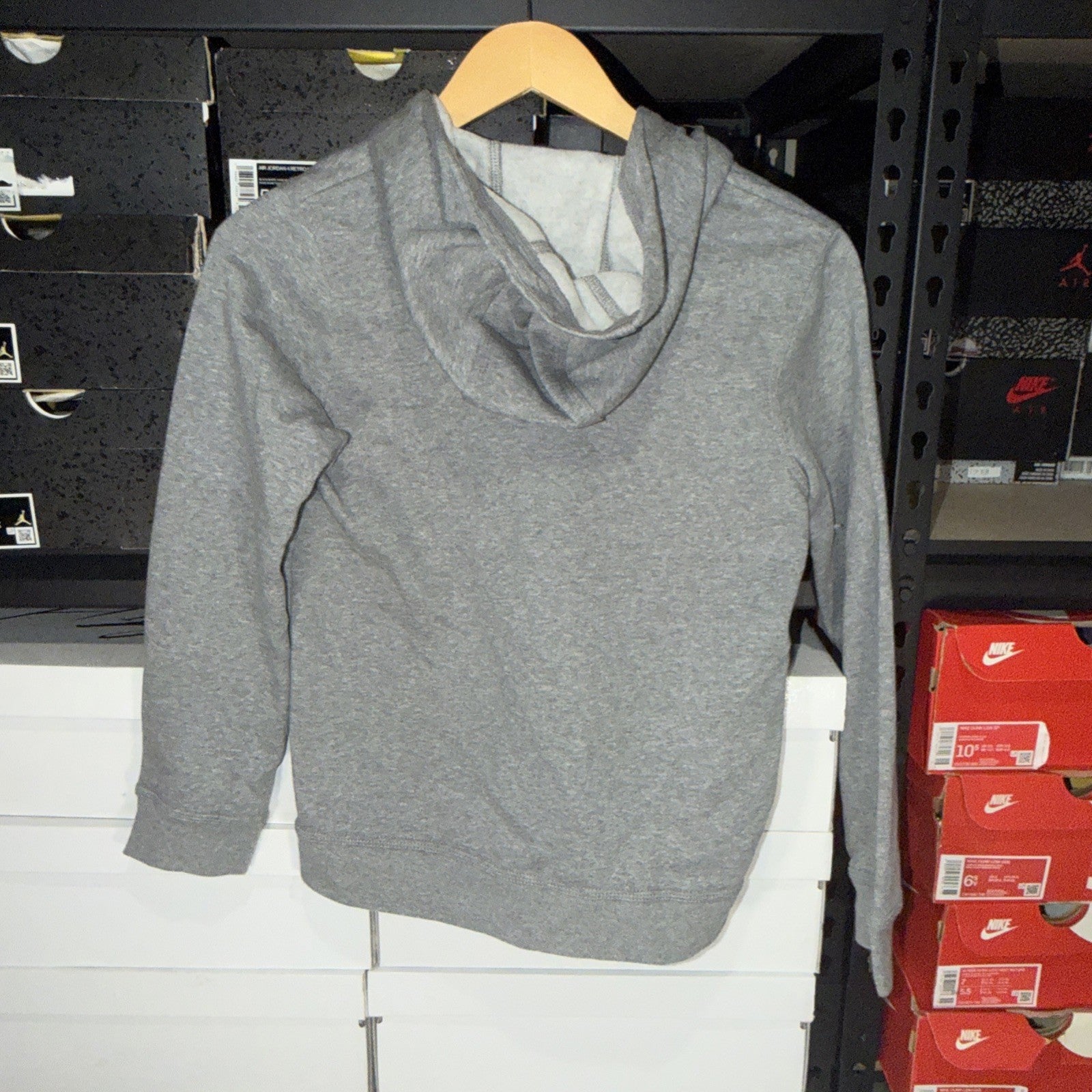 Nike Sportswear Boys Club Full-Zip Hoodie Size Sweatshirt Size Large 0006