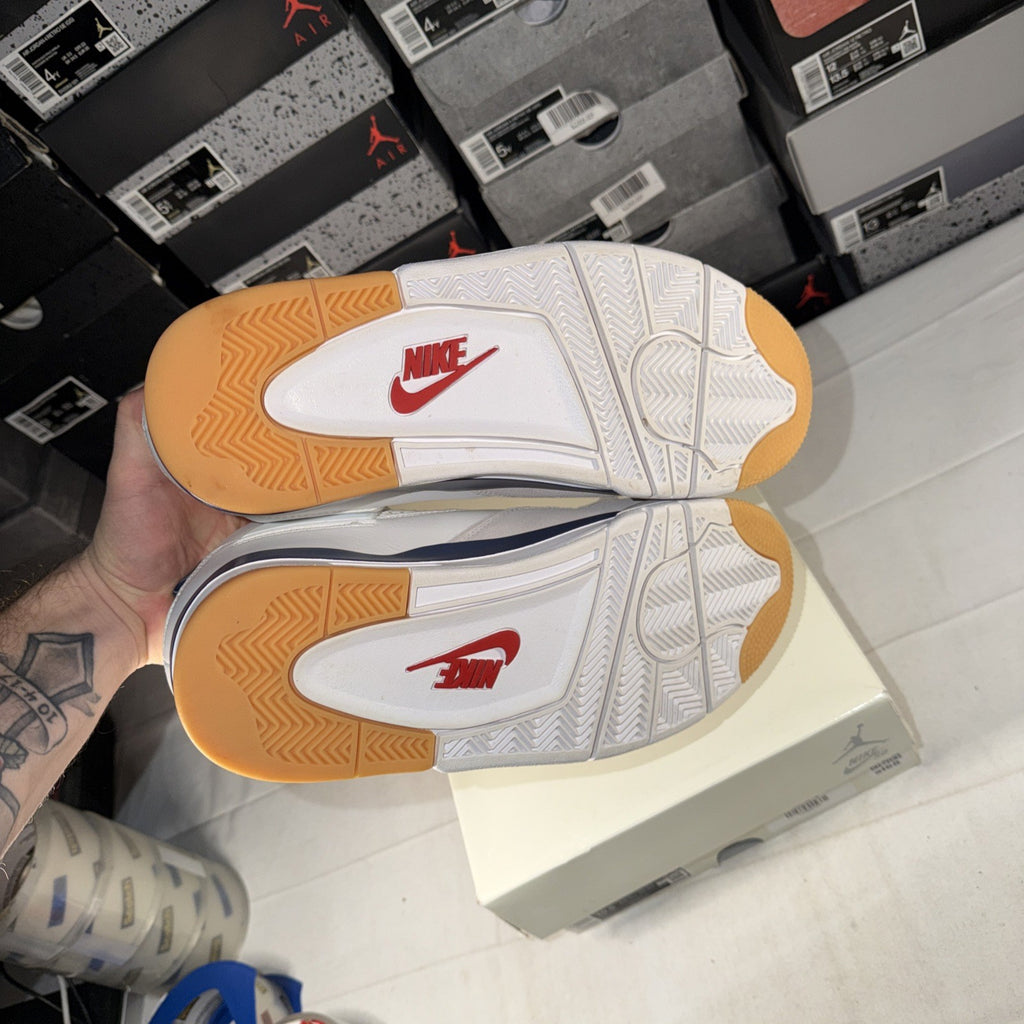 FAST SHIP! OG ALL Men's 9 Air Jordan 4 Retro SP "SB Navy" Nike DR5415-100