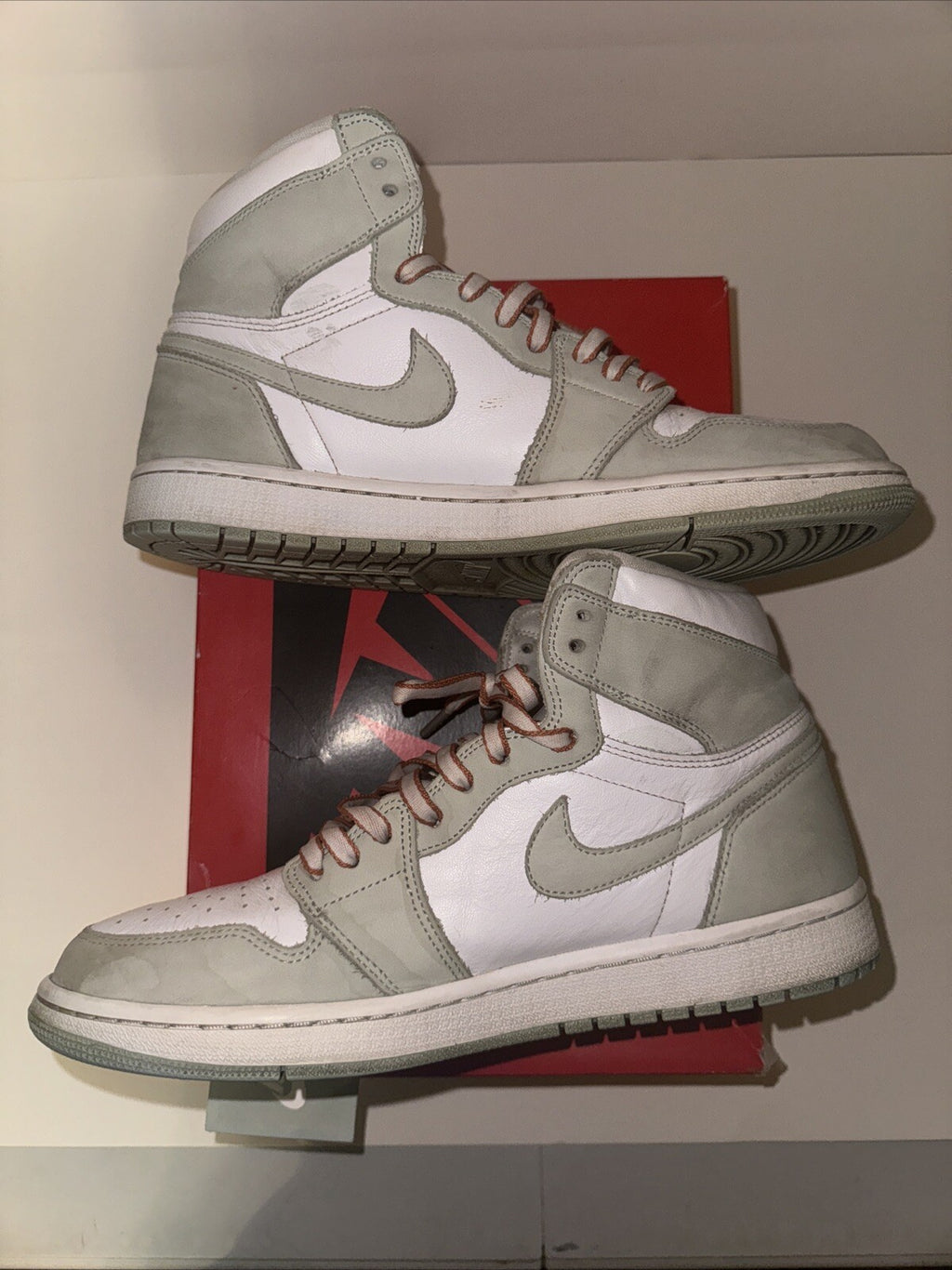 Size 12 - Air Jordan 1 Retro OG High Seafoam W