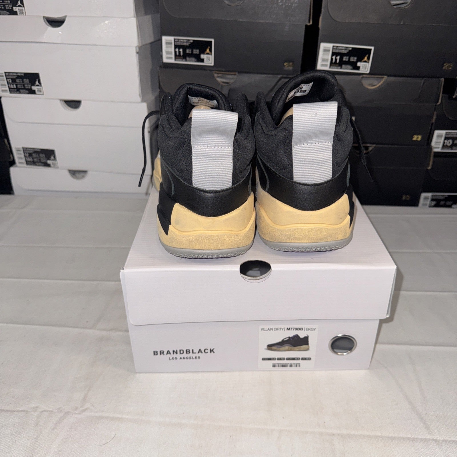 Villian Dirty M779BB BKGY Size 11.5