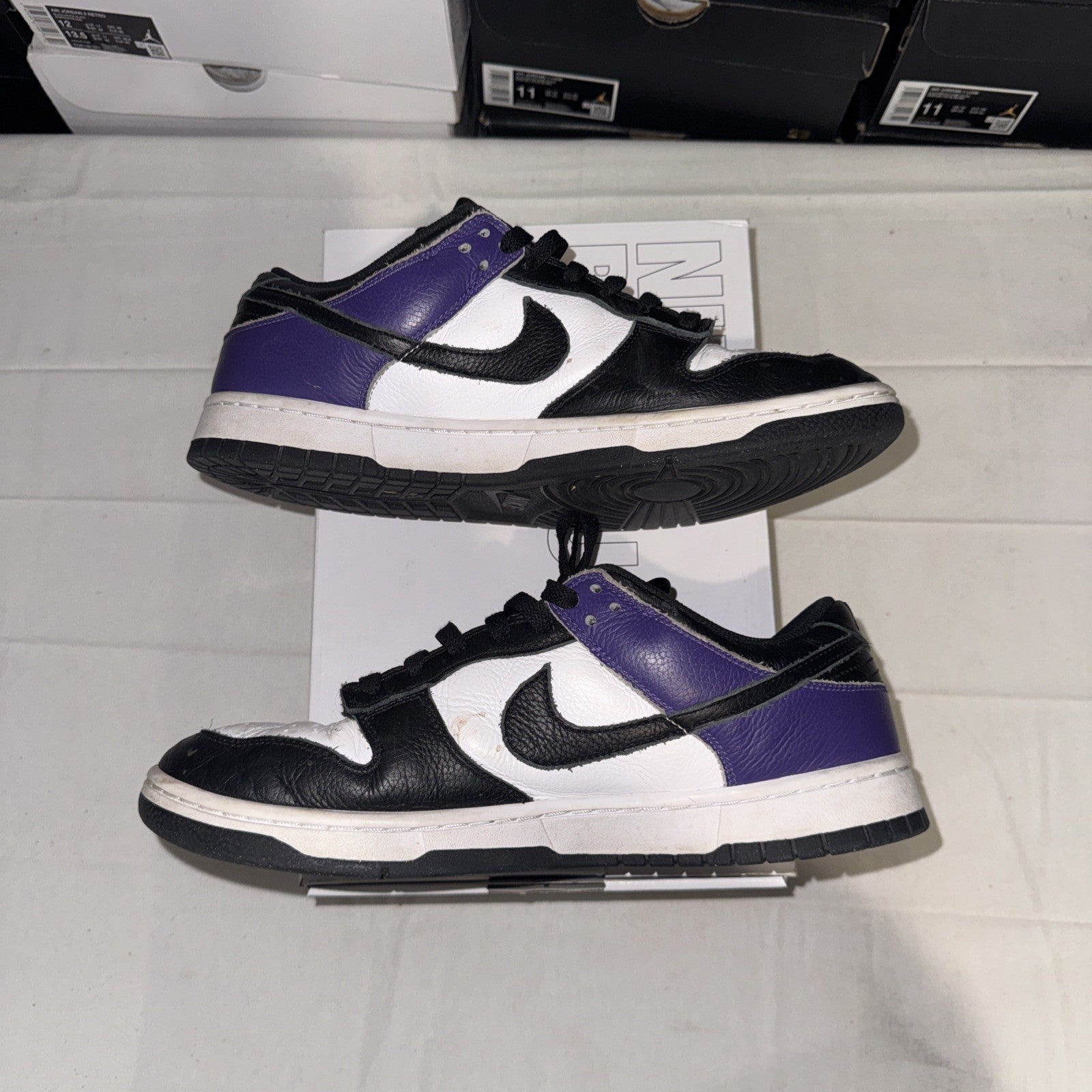 Nike Dunk Low ID by You Size 10.5 Court Purple