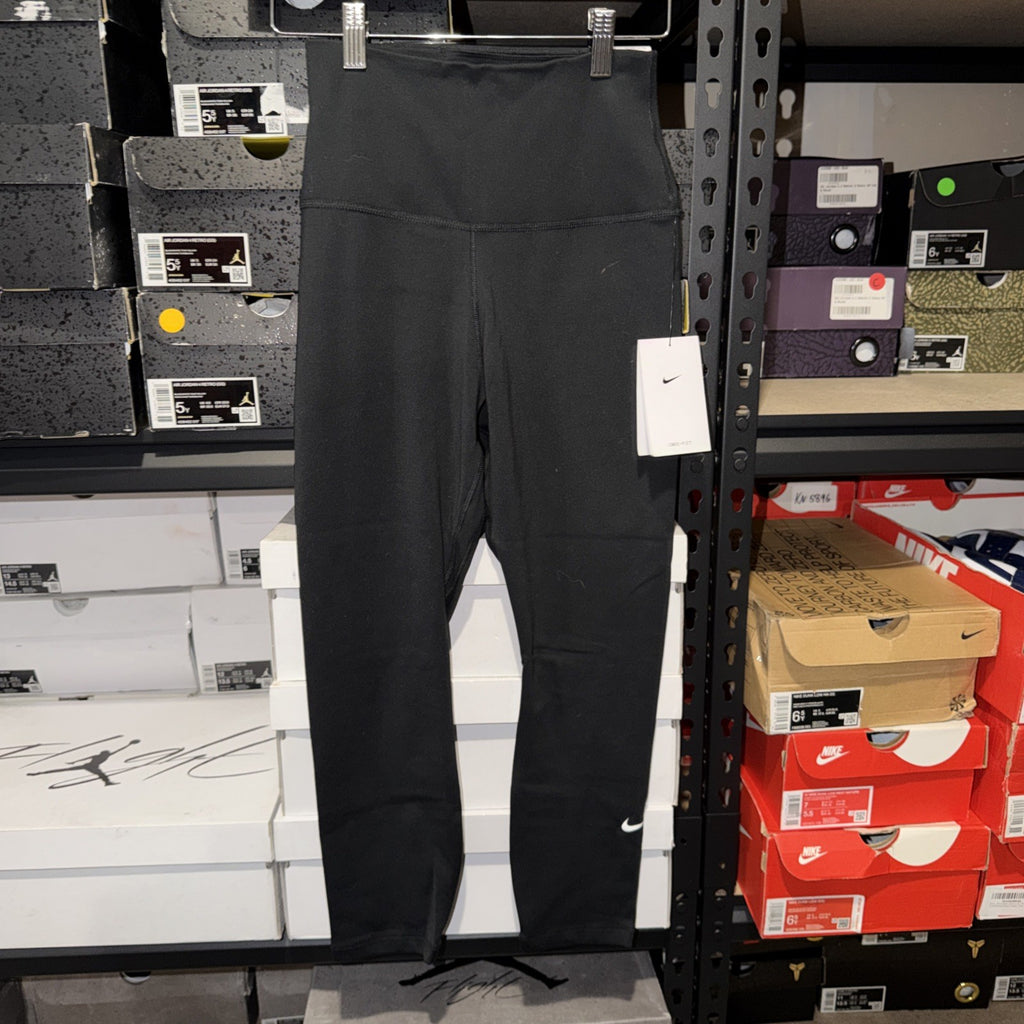 Nike Women's One High-Rise Cropped Leggings Size X-Small Black |DM7276-010| 0184