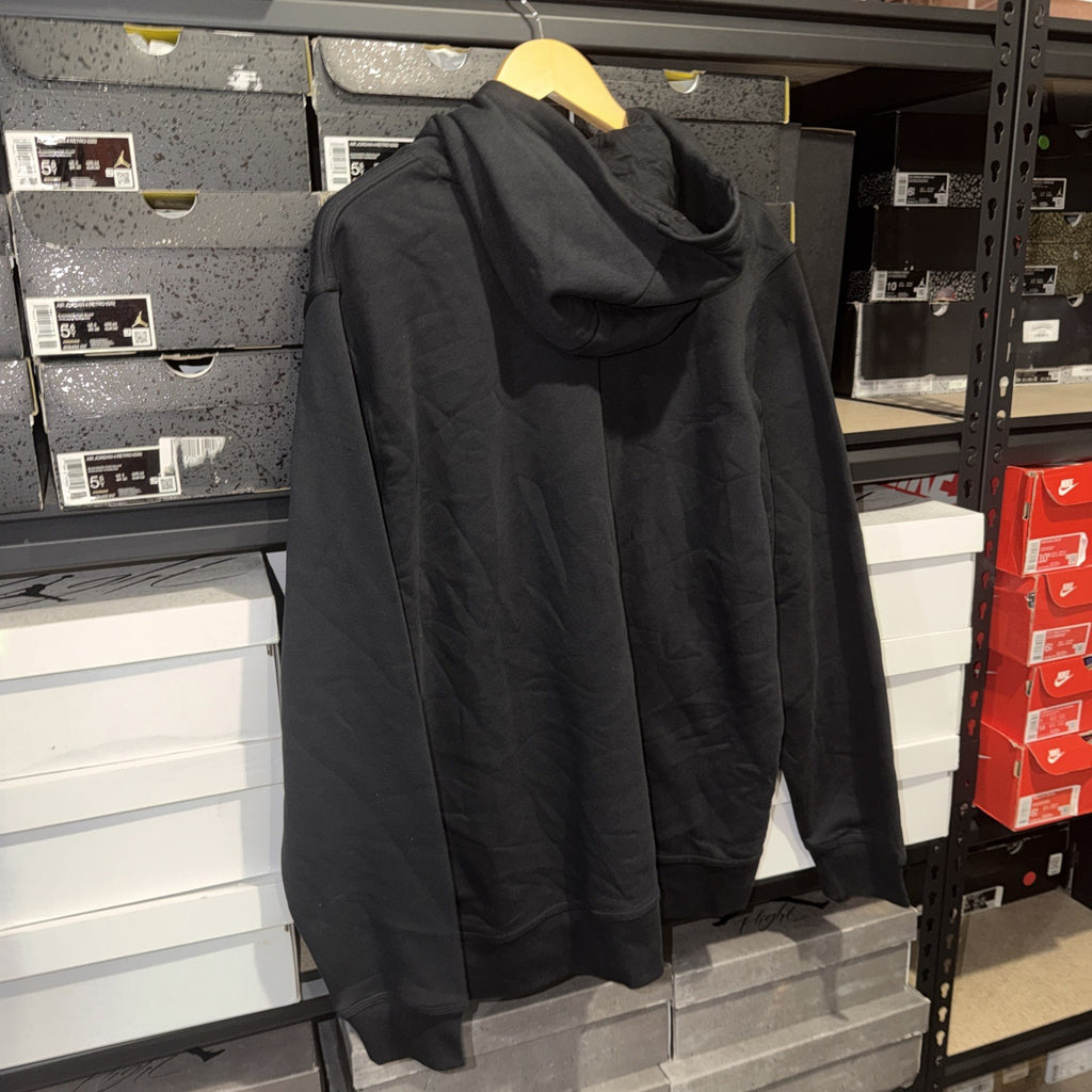 NEW NIKE SPORTSWEAR "Embroidered Swoosh Hoodie" MEN'S BLACK XL 0056-0057