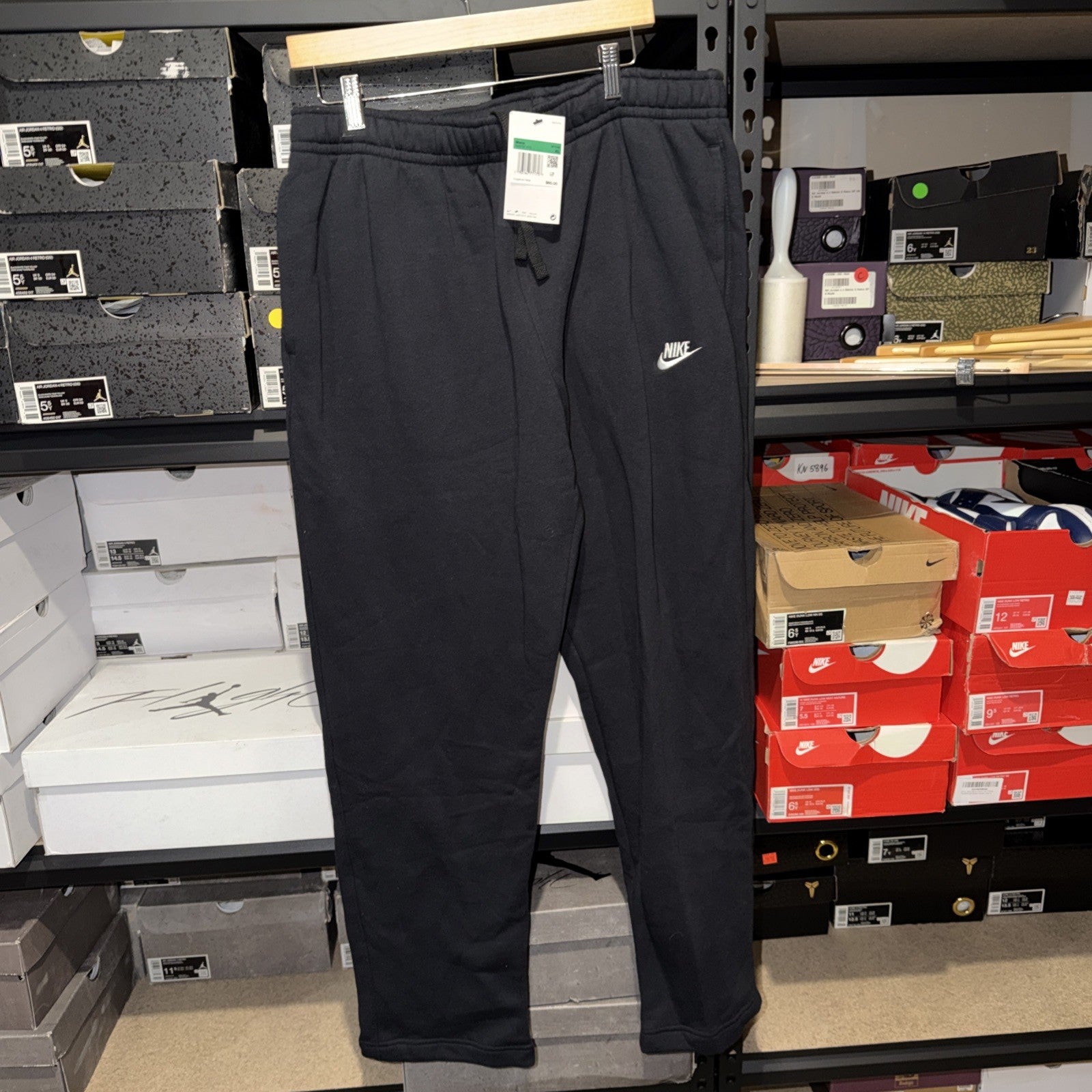 Nike (BV2707-010) Men's Sportswear Club Fleece Pants (XL, Black) 0148-0149