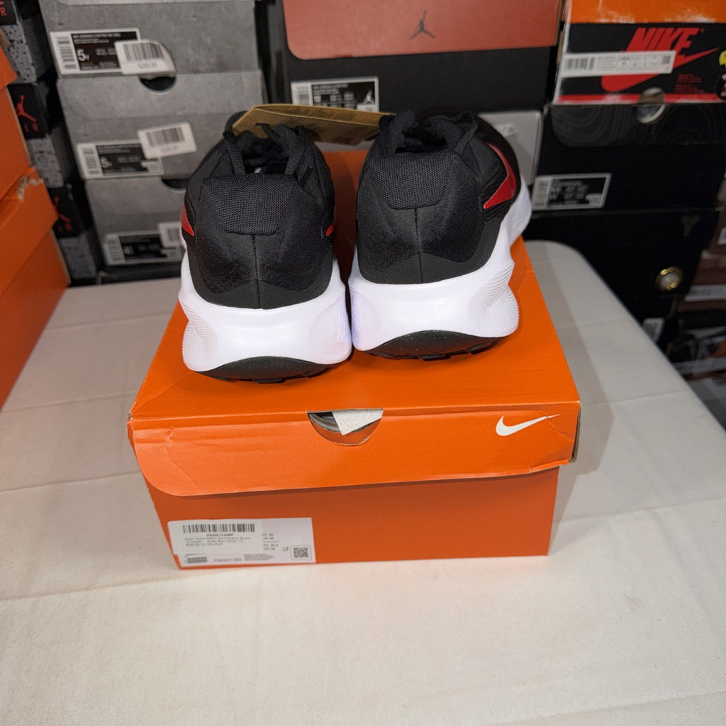 Nike Men's Revolution 7 Sneakers Size 12, Black/University Red/White, FB2207-003