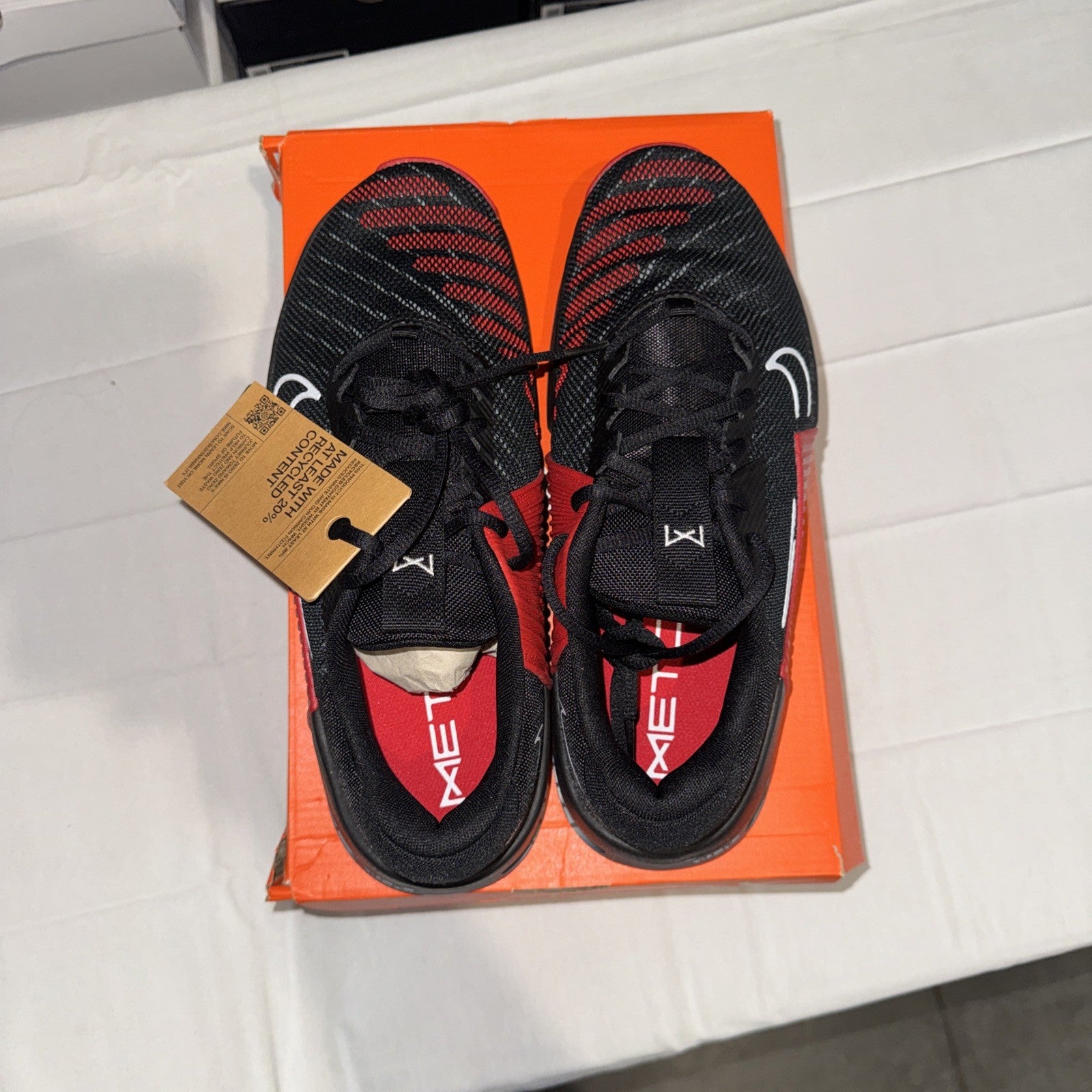 Nike Metcon 9 Training Shoes Men Black/Red, Size 11, FD5431-006