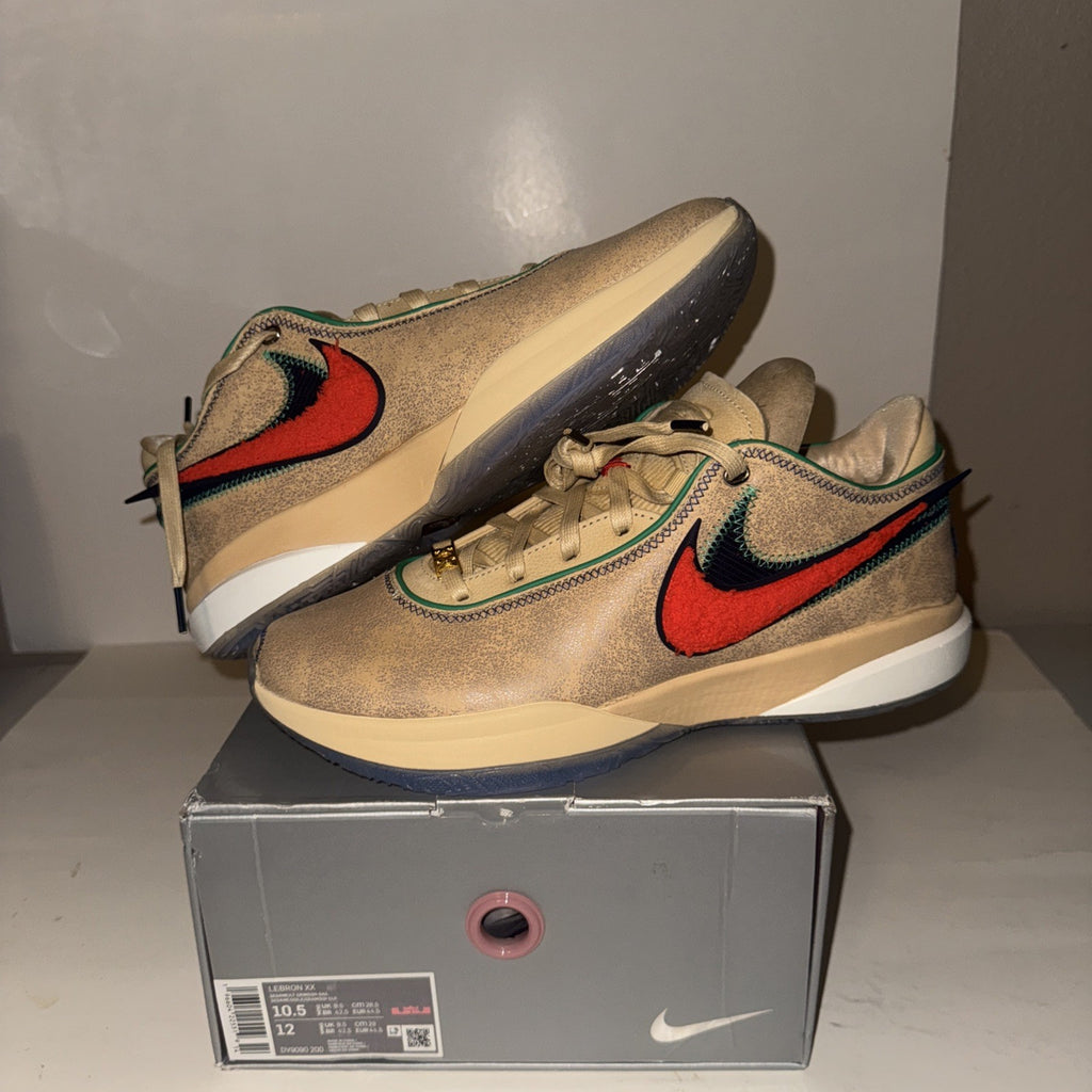 Lebron XX “Four Horsemen” dv9090-200 Basketball Shoes SIZE 10.5M
