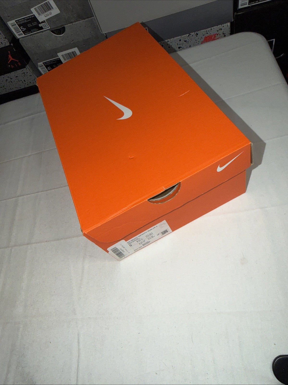 WMNS React Infinity Run Flyknit 3 Black Metallic Copper DD3024-009, Size 7.5