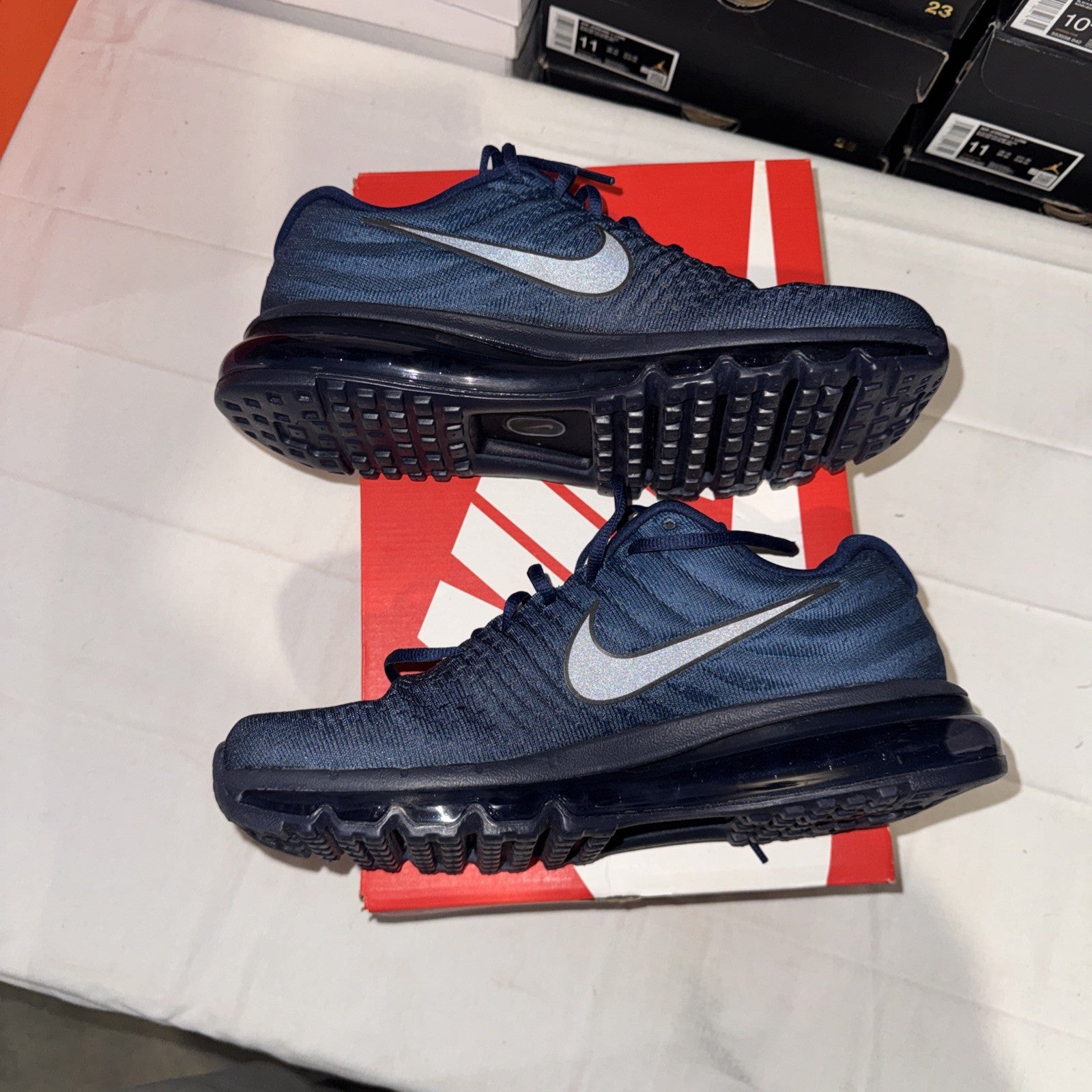 Nike Air Max 2017 Binary Blue 849559-405 Size 10.5