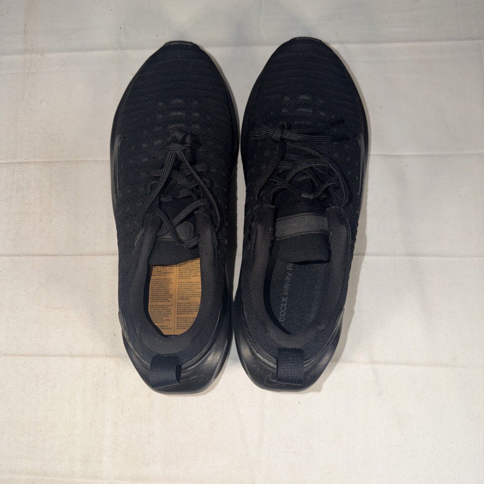 Nike ReactX Infinity Run 4 Black/Anthracite, Size 12, DR2665-004