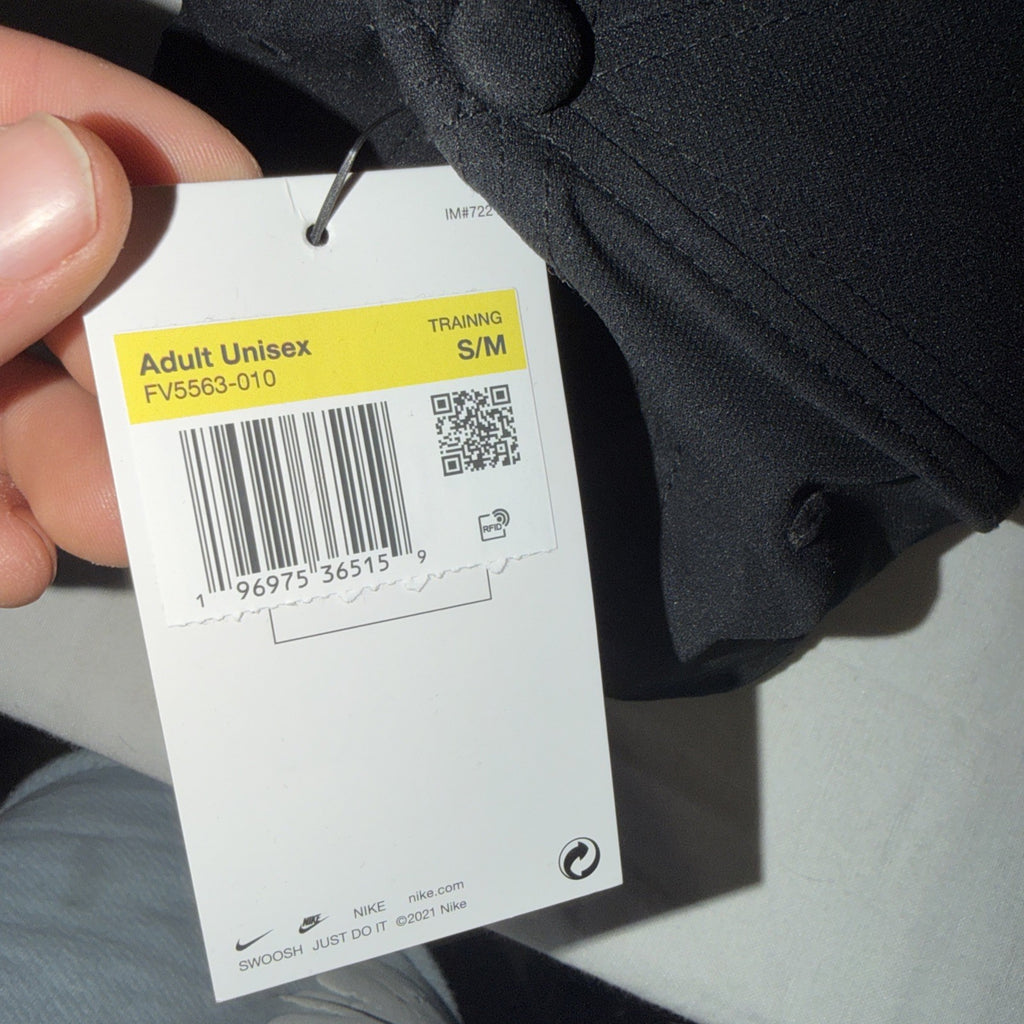 Nike Dri-FIT Structured Cap Snapback Adjustable Hat Black Size S/M NWT 0259