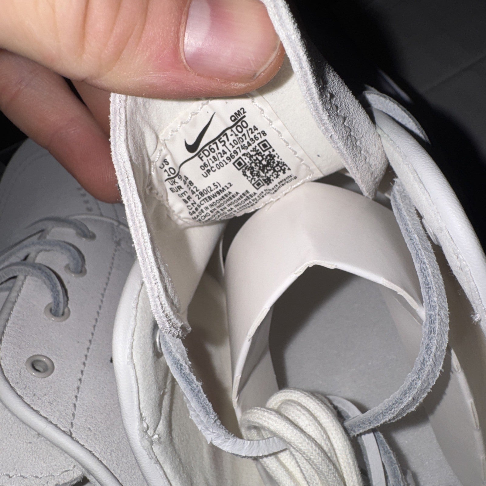 Nike SB Zoom Men's Sneakers FD6757-100 Size 10